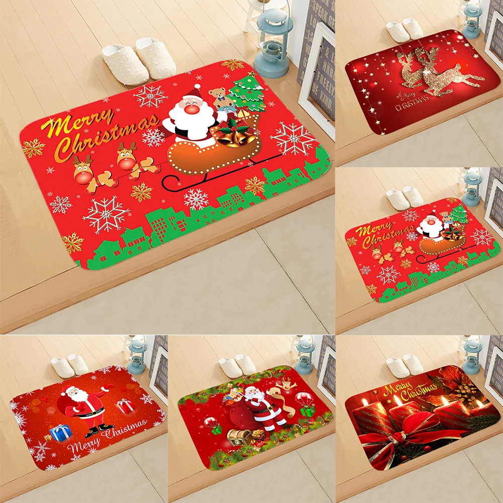 Christmas Floor Mat Bedroom Bathroom Home Absorbent Bathroom Non-Slip Foot Mat Kitchen Mat Bedroom Entrance Doormat Room Carpet
Christmas Floor Mat Bedroom Bathroom Home Absorbent Bathroom Non-Slip Foot Mat Kitchen Mat Bedroom Entrance Doormat Room Carpet