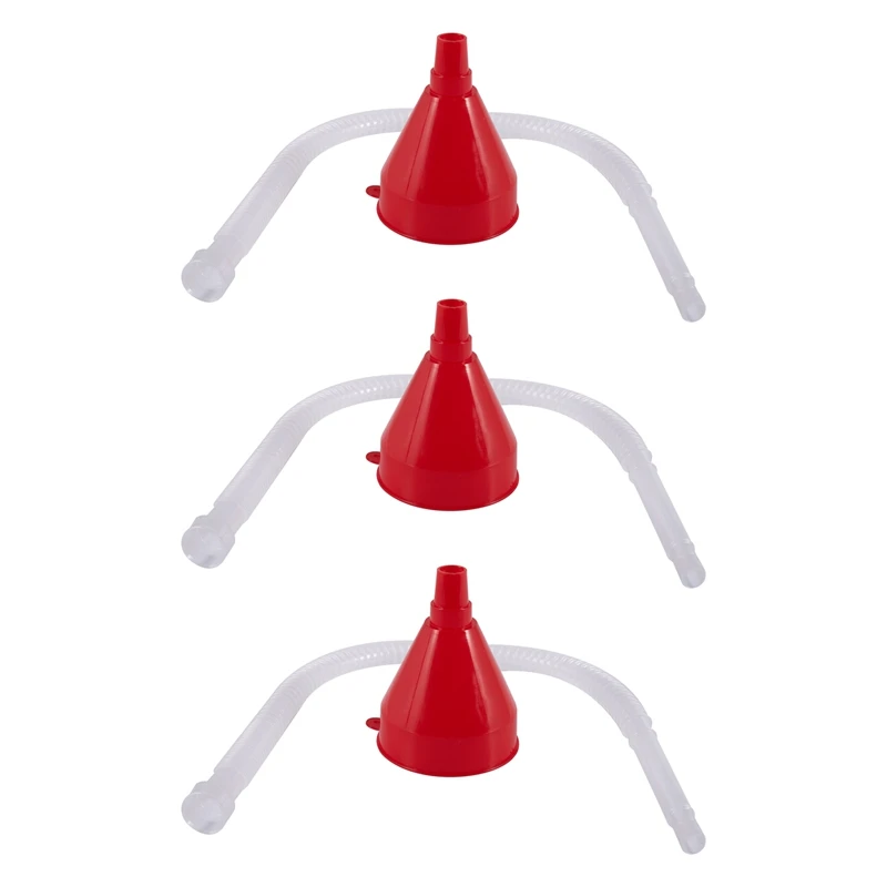 3X Car, Motorcycle, Truck, Vehicle, Oil Pouring Tool, Plastic Filling Funnel, Hose Nozzle, Gasoline
3X Car, Motorcycle, Truck, Vehicle, Oil Pouring Tool, Plastic Filling Funnel, Hose Nozzle, Gasoline