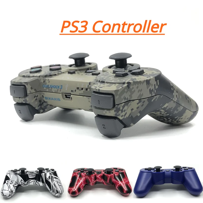 

Wireless Gamepad for Sony PS3 Controller for Playstation 3 Console Joystick Double Vibration Shock Joypad Controle Mando Ps3