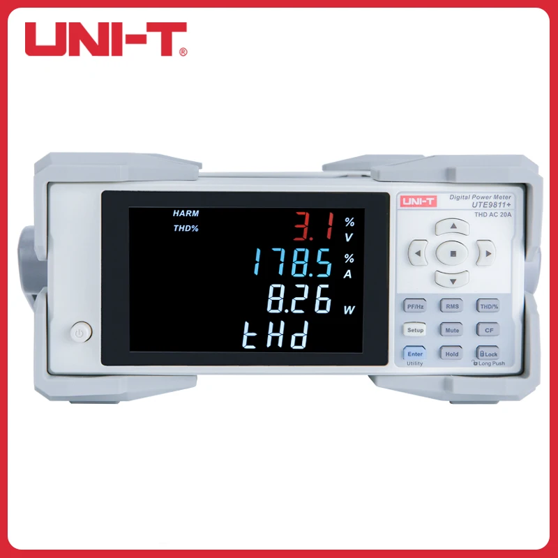 

UNI-T Intelligent Electrical Parameter Harmonic Analysis Voltage Current Tester UTE9802+/UTE9806+/UTE9811+