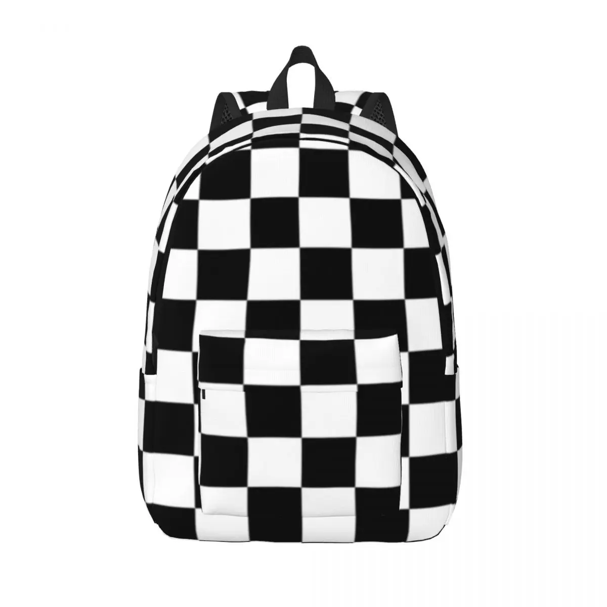 Black Checkerboard Canvas Backpacks Classic Black and White Checker Unisex Charm Backpack Cycling Bags
Black Checkerboard Canvas Backpacks Classic Black and White Checker Unisex Charm Backpack Cycling Bags