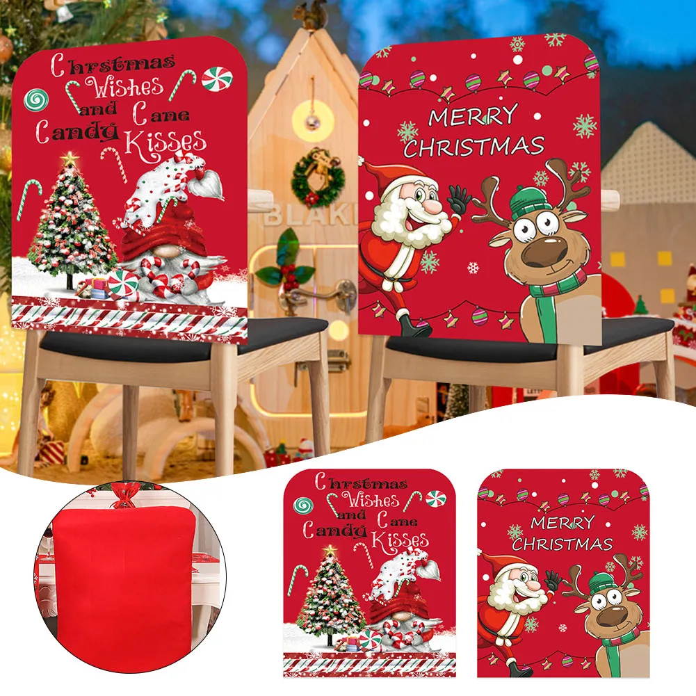 2 Pcs Christmas Chair Cover 48x59cm Half Bag Chair Cover For Dining Room Christmas Partiy Dinner Decoration Chair Back Cover
2 Pcs Christmas Chair Cover 48x59cm Half Bag Chair Cover For Dining Room Christmas Partiy Dinner Decoration Chair Back Cover