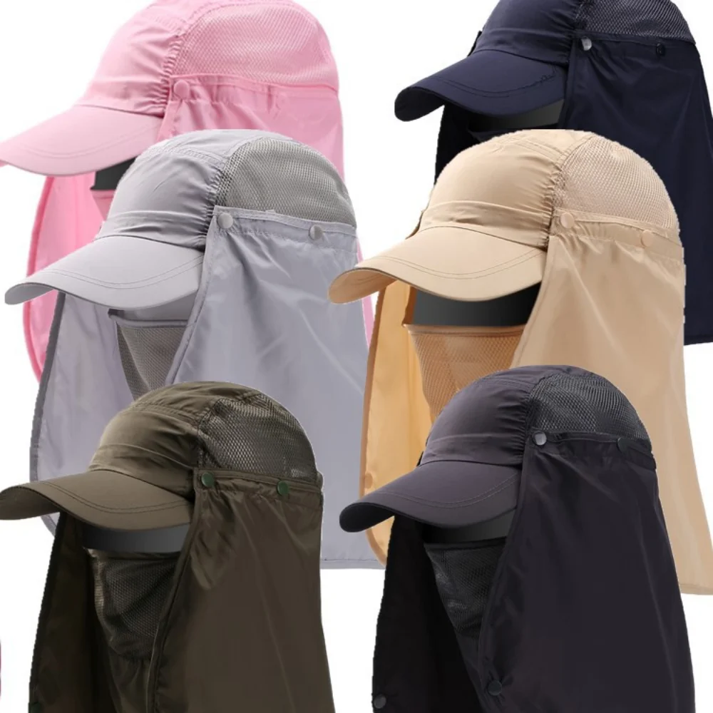 Visor Hats Fishing Sun Protector Cap Men Women UV Protection Face Neck Cover Sun Protection Outdoor Sport Hiking Fishing Hats
Visor Hats Fishing Sun Protector Cap Men Women UV Protection Face Neck Cover Sun Protection Outdoor Sport Hiking Fishing Hats