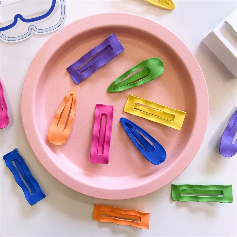 1 Pc Girls Multi Solid Color Wave Hairpins Water Drop Square Snap Barrettes for Kids Headwear Baby Children Hair Accessories
1 Pc Girls Multi Solid Color Wave Hairpins Water Drop Square Snap Barrettes for Kids Headwear Baby Children Hair Accessories