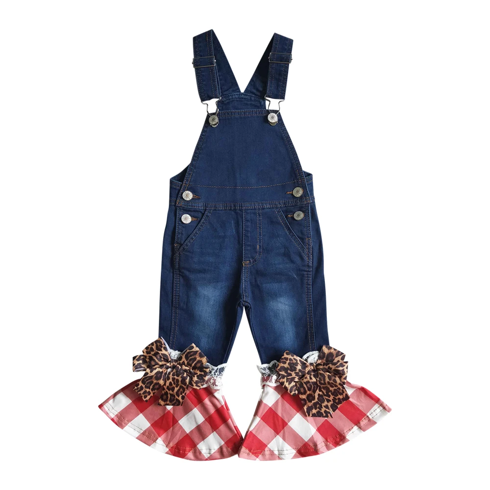 2022 Baby Girl Clothing Red Plaids Lace Leopard Bows Kids Children Wear Denim Overalls Pants Toddler Baby Clothes
2022 Baby Girl Clothing Red Plaids Lace Leopard Bows Kids Children Wear Denim Overalls Pants Toddler Baby Clothes