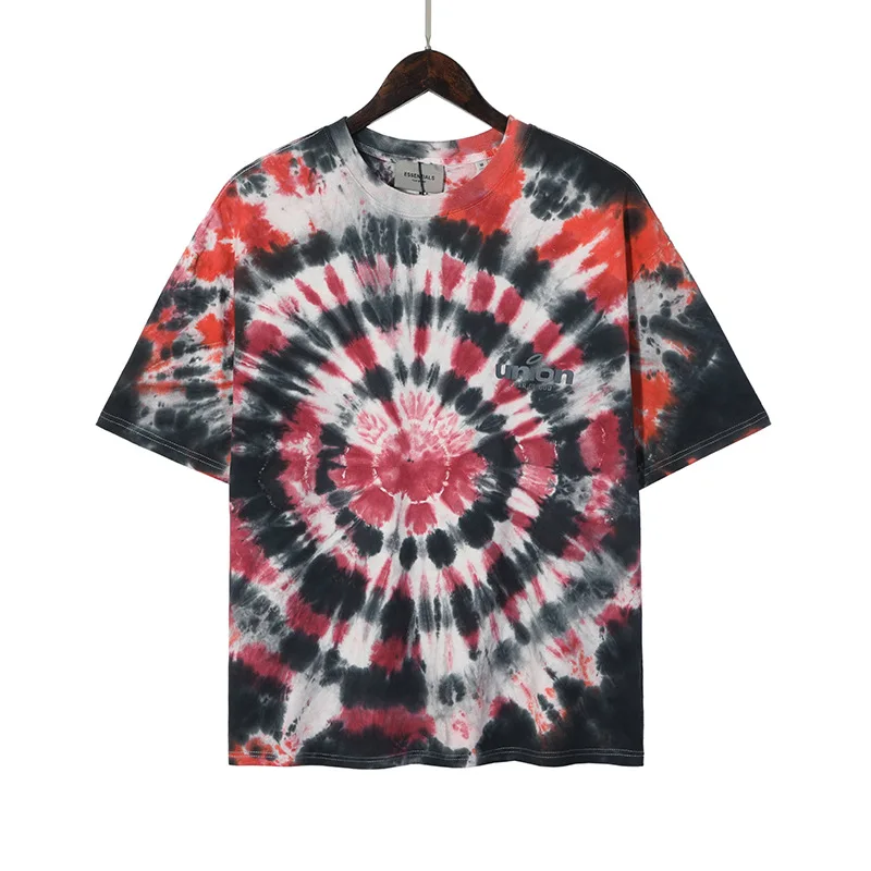 Summer new pad dye circle print men's and women's lovers' high street round neck short sleeve hip hop punk T-shirt
Summer new pad dye circle print men's and women's lovers' high street round neck short sleeve hip hop punk T-shirt