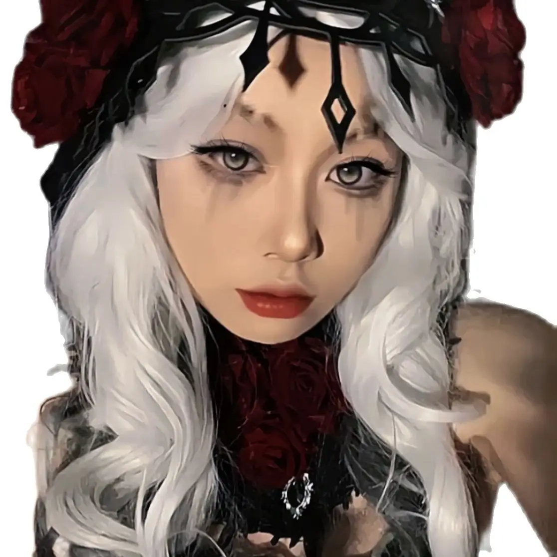 Парик для косплея Ada Mesmer, мягкий брендовый парик с V-образным вырезом, с белым градиентом, серыми длинными вьющимися волосами
Парик для косплея Ada Mesmer, мягкий брендовый парик с V-образным вырезом, с белым градиентом, серыми длинными вьющимися волосами