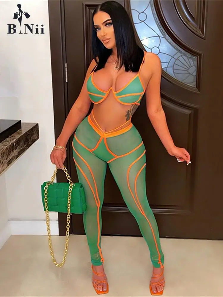 BiNii Summer Sexy Bodycon 2 Two Piece Sets Womens Outfits 2022 Spaghetti Strap Sleeveless Crop Top Skinny Pants Matching Sets
BiNii Summer Sexy Bodycon 2 Two Piece Sets Womens Outfits 2022 Spaghetti Strap Sleeveless Crop Top Skinny Pants Matching Sets
