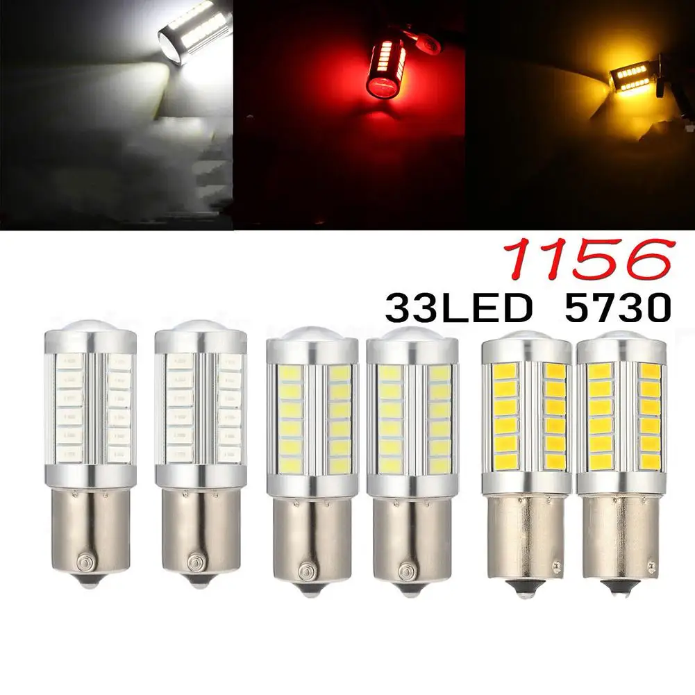 2pcs LED Reverse Brake Light Turn Signal Light Bulbs Canbus 1156 BA15S P21W 382 Side Marker Lights Stop Lamp 1500K/3000K/6000K
2pcs LED Reverse Brake Light Turn Signal Light Bulbs Canbus 1156 BA15S P21W 382 Side Marker Lights Stop Lamp 1500K/3000K/6000K