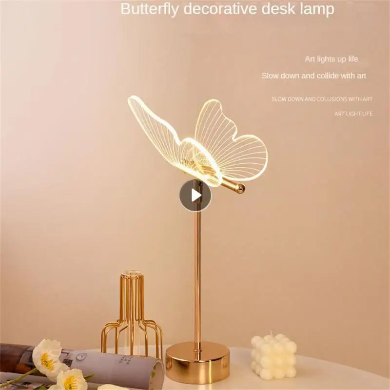 

Led Desk Lamp Portable Rustproof Soft Light Transmission Smooth Edges Corrosion Prevention Led Night Lights Ambience Lamps