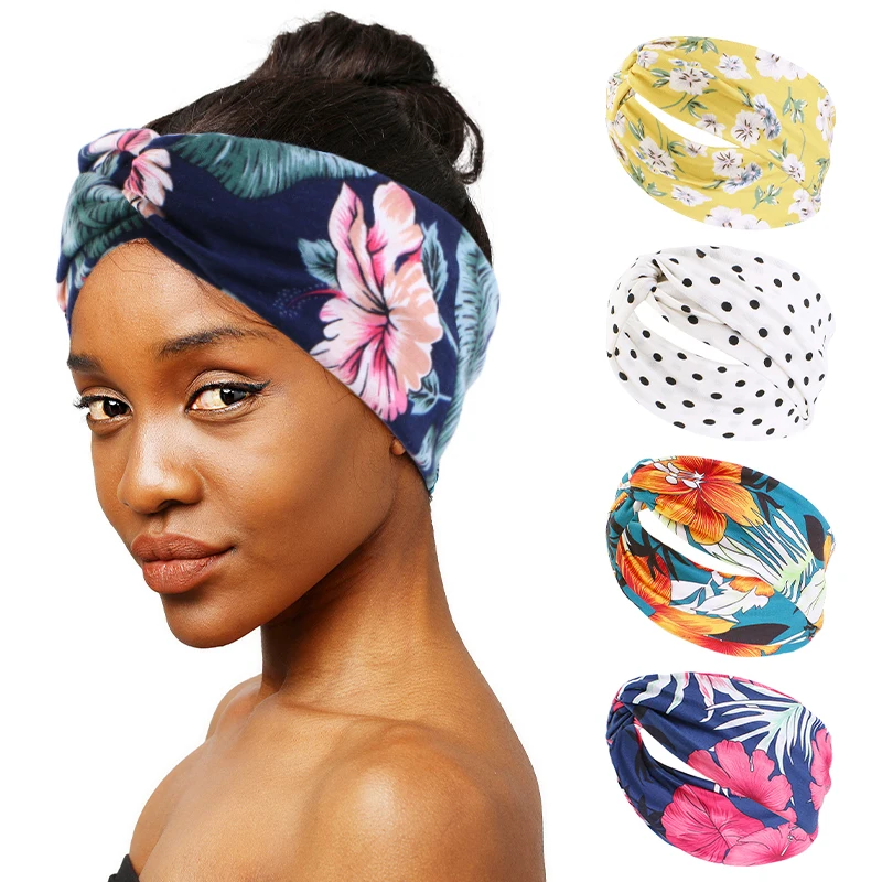 Fashion Boho Casual Headbands Women Girls Twist Knotted Print Flower Turban Make Up Band Yoga Sports Elastic Hair Accessories 
Fashion Boho Casual Headbands Women Girls Twist Knotted Print Flower Turban Make Up Band Yoga Sports Elastic Hair Accessories