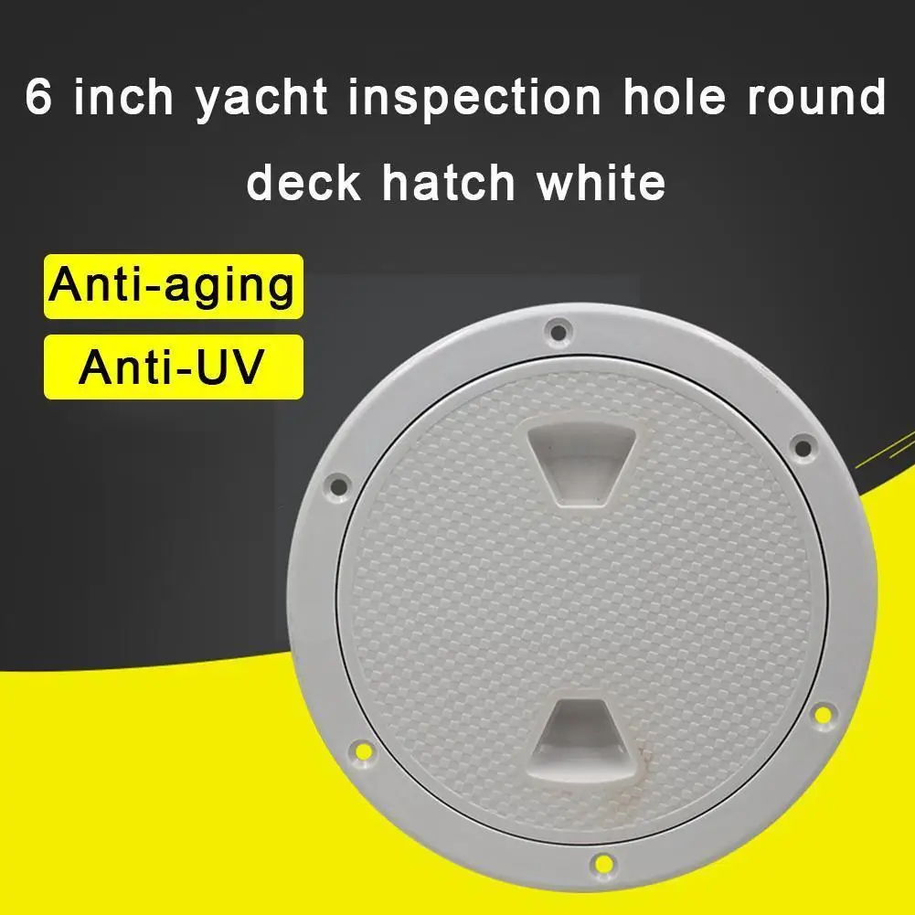 6 Inch Yacht Faucet Cover Non-slip Round Deck Cover Inspection Cover Hole Cover Work Cover Hand White E2o0
6 Inch Yacht Faucet Cover Non-slip Round Deck Cover Inspection Cover Hole Cover Work Cover Hand White E2o0