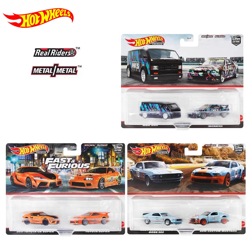 Genuine Hot Wheels Premium Car Culture Children Toys for Boy Carro 1/64 Diecast Ford Mustang Nissan Skyline Toyota GR Collection
Genuine Hot Wheels Premium Car Culture Children Toys for Boy Carro 1/64 Diecast Ford Mustang Nissan Skyline Toyota GR Collection