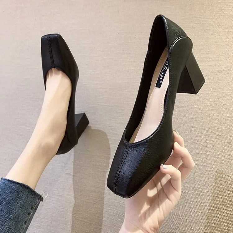 New Women's High Heels New Platform Office Shoes Shallow Mouth Women's Shoes Elegant Square Toe High Heels Work Shoes
New Women's High Heels New Platform Office Shoes Shallow Mouth Women's Shoes Elegant Square Toe High Heels Work Shoes