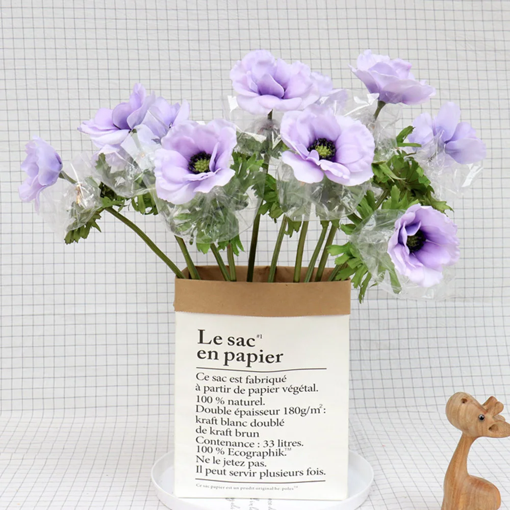 Artificial Flower Silk Single Anemone Home Decoration Living Room Decoration Fake Flowers for Wedding Party Background Props
Artificial Flower Silk Single Anemone Home Decoration Living Room Decoration Fake Flowers for Wedding Party Background Props