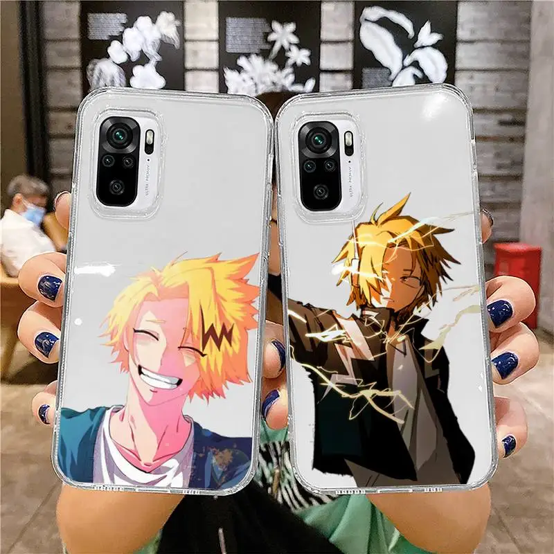 Denki Kaminari My hero academia Phone Case Transparent for Xiaomi redmi note x f poco 10 11 9 7 8 3 i t s pro cover shell coque
Denki Kaminari My hero academia Phone Case Transparent for Xiaomi redmi note x f poco 10 11 9 7 8 3 i t s pro cover shell coque