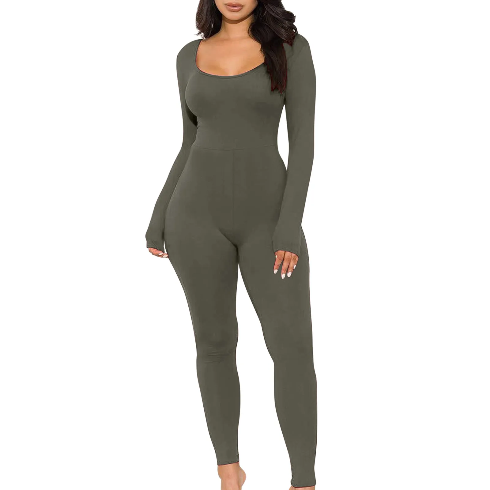 Suitable Jumpsuits For Women Fashion Yoga Jumpsuits Workout Ribbed Long Sleeve Sport Jumpsuits Womens Jumpsuits for Weddings
Suitable Jumpsuits For Women Fashion Yoga Jumpsuits Workout Ribbed Long Sleeve Sport Jumpsuits Womens Jumpsuits for Weddings