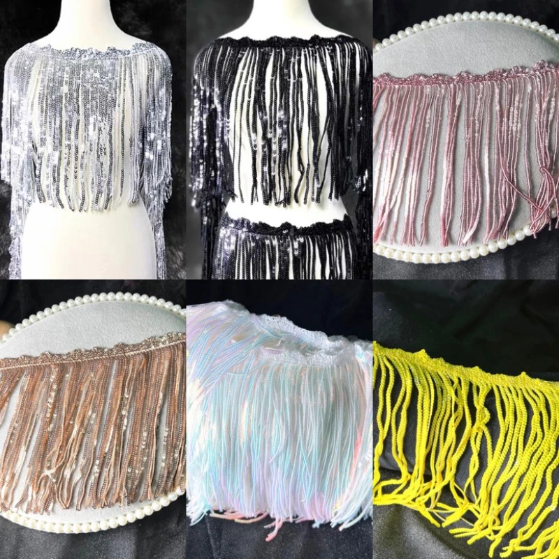 Tassel Lace Accessories Fabric Designers Fashion Clothing Performance Clothing Decoration Cloth for Sew Diy Material
Tassel Lace Accessories Fabric Designers Fashion Clothing Performance Clothing Decoration Cloth for Sew Diy Material