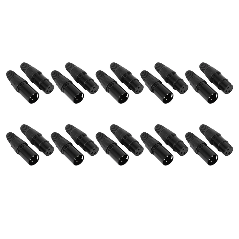 10 пар XLR 3-контактный микрофонный аудиокабель штекерные разъемы Штекерный гнездовой микрофон змеевидный штекер кабельные разъемы
10 пар XLR 3-контактный микрофонный аудиокабель штекерные разъемы Штекерный гнездовой микрофон змеевидный штекер кабельные разъемы