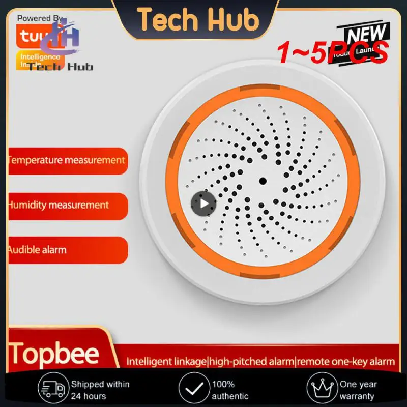 1~5PCS Tuya ZigBee Smart Siren Alarm 90dB Sound Light Home Security Alarm Works With Tuya Zigbee Hub
1~5PCS Tuya ZigBee Smart Siren Alarm 90dB Sound Light Home Security Alarm Works With Tuya Zigbee Hub