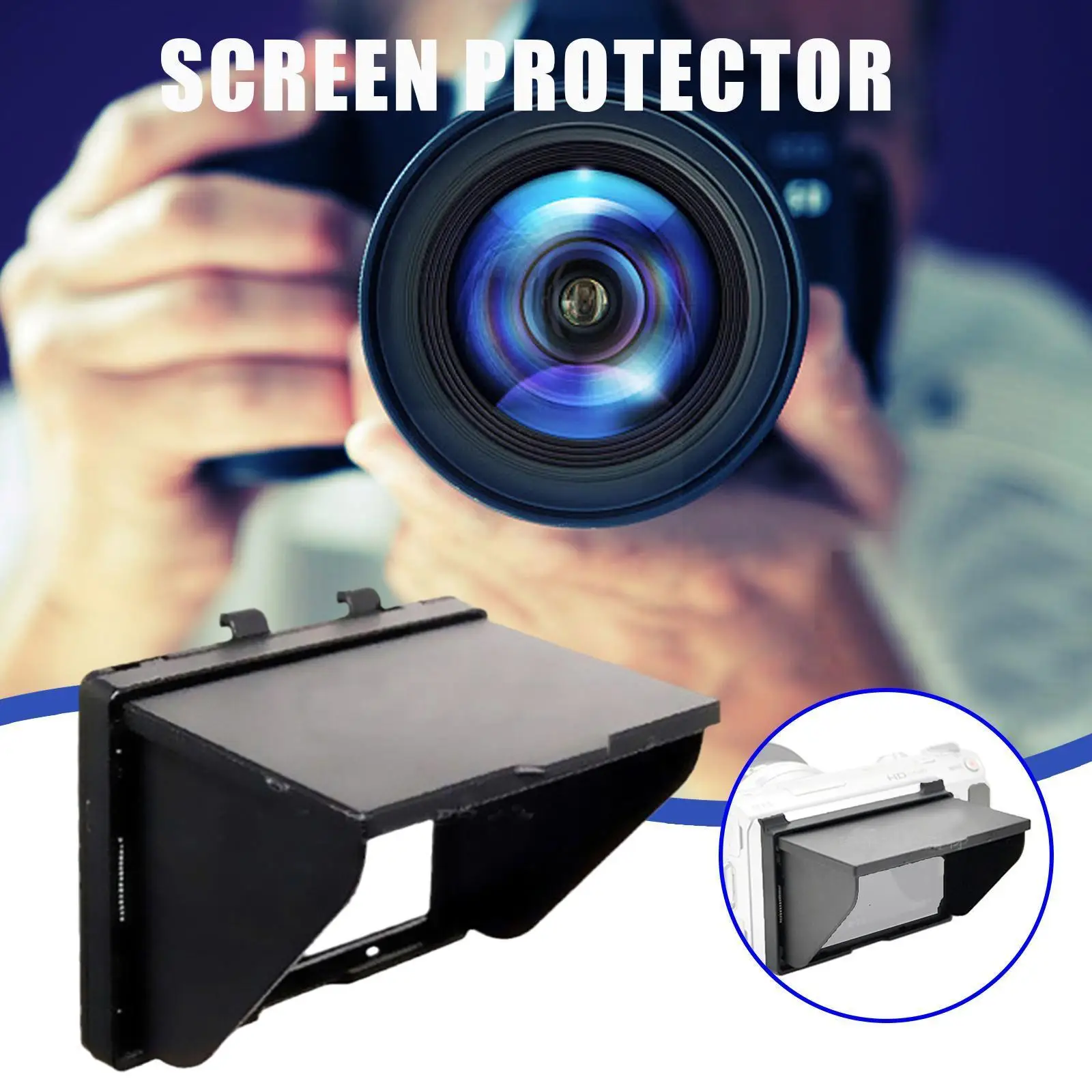 Outdoor Shooting Lcd Screen Hood Camera Camcorder Screen Hood Shade For Nex-3 Nex-5 Nex-c3 Micro O1b7
Outdoor Shooting Lcd Screen Hood Camera Camcorder Screen Hood Shade For Nex-3 Nex-5 Nex-c3 Micro O1b7