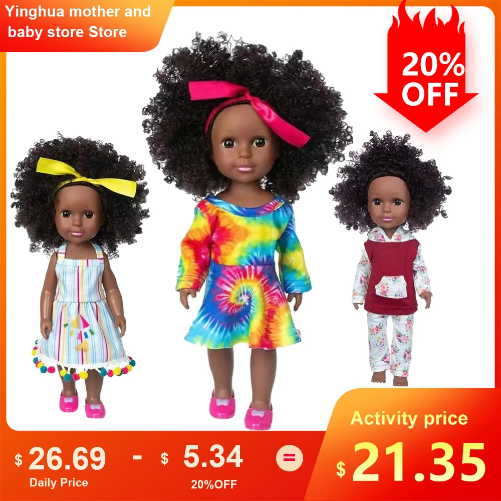 Bjd Doll Toy 35cm 14Inch Black Skin Doll Enamel Simulation Doll Explosive Head Black
Bjd Doll Toy 35cm 14Inch Black Skin Doll Enamel Simulation Doll Explosive Head Black
