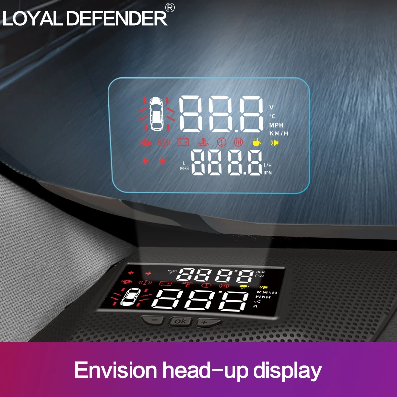 Индивидуальный проекционный дисплей HUD с разъемом OBD2, Plug And Play, легко установить для Envision
Индивидуальный проекционный дисплей HUD с разъемом OBD2, Plug And Play, легко установить для Envision