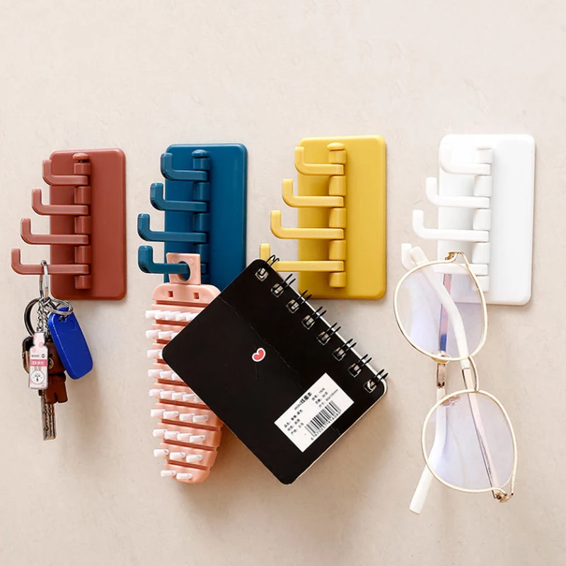 Rotate Self-adhesive Hook Nordic Home Decor Kitchen Accessories Bathroom Supplies Multipurpose Hook Keychain Towel Storage Hook
Rotate Self-adhesive Hook Nordic Home Decor Kitchen Accessories Bathroom Supplies Multipurpose Hook Keychain Towel Storage Hook