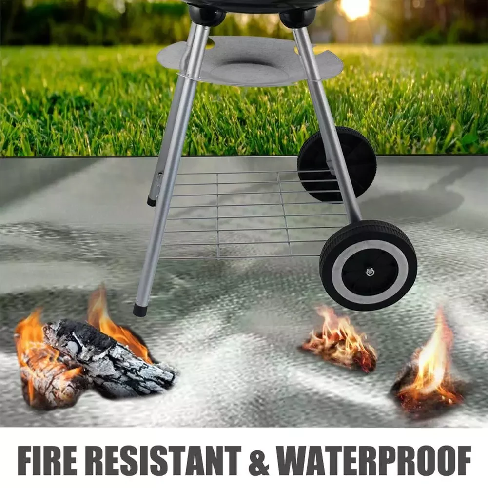 New in Sizes Fire Pit Mat Fireproof Wood Burner Picnic BBQ Heat Insulation Pad Ground Patio Deck Lawn Fireplace Mat Blanket tuya
New in Sizes Fire Pit Mat Fireproof Wood Burner Picnic BBQ Heat Insulation Pad Ground Patio Deck Lawn Fireplace Mat Blanket tuya