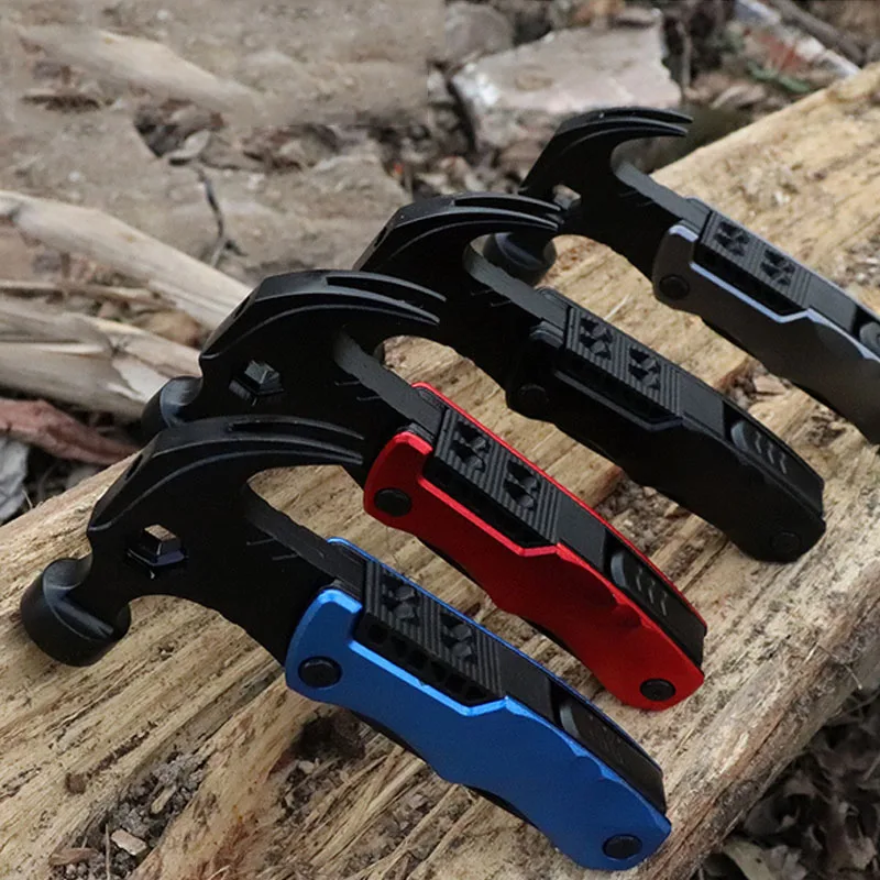 Knife Screwdriver Saw Claw Hammer Hand Tool Multifunctional Safety Hammer Combination Pliers Outdoor Security Tool camping gear
Knife Screwdriver Saw Claw Hammer Hand Tool Multifunctional Safety Hammer Combination Pliers Outdoor Security Tool camping gear