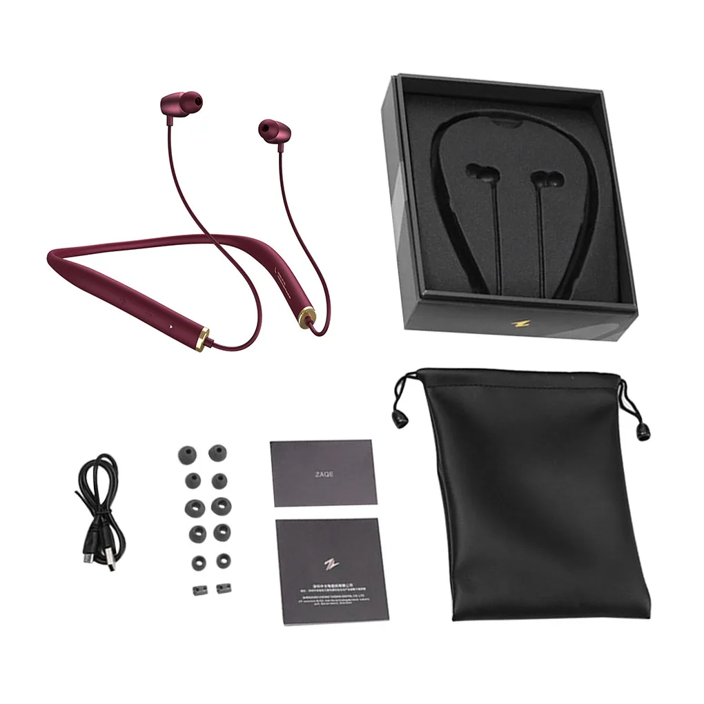 Bluetooth 5.0 Hanging Neck Earphone Portable Wireless In-ear Sports Headphone Stereo Noise-canceling Headset
Bluetooth 5.0 Hanging Neck Earphone Portable Wireless In-ear Sports Headphone Stereo Noise-canceling Headset