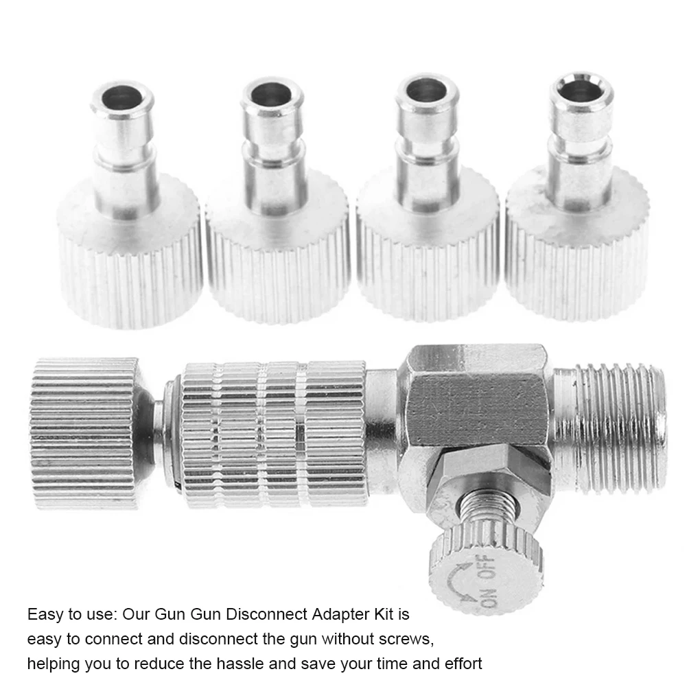 Airbrush Quick Release Coupling Adaptor Hose Compressor Converter Replacement Connector Accessory Craft Painting
Airbrush Quick Release Coupling Adaptor Hose Compressor Converter Replacement Connector Accessory Craft Painting