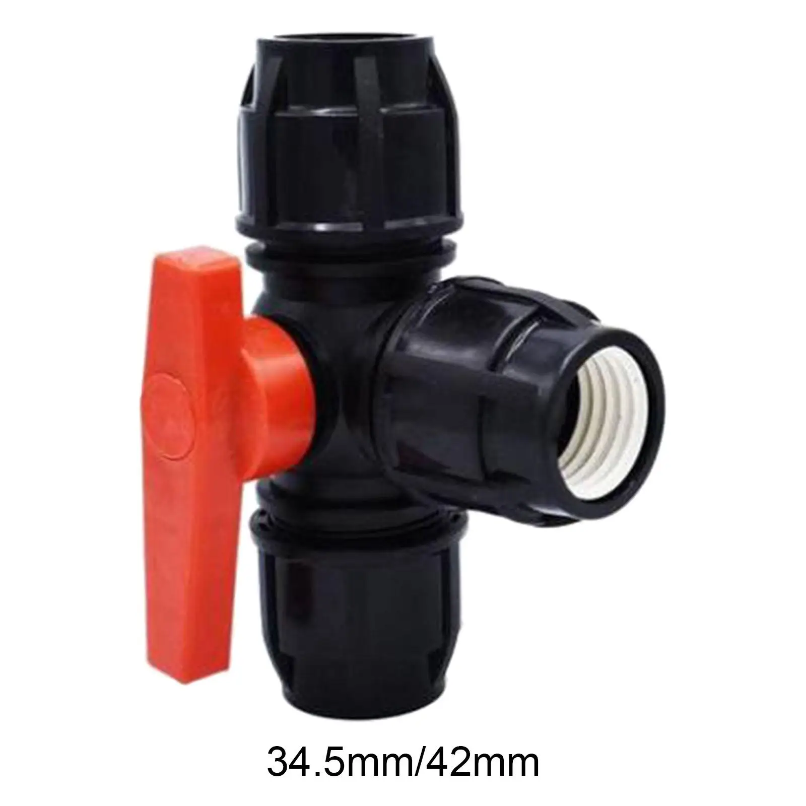 PE 3 Way Quick Connector T Type Ball Valve, for Agricultural Irrigation Valves Premium High Performance Durable Spare Parts
PE 3 Way Quick Connector T Type Ball Valve, for Agricultural Irrigation Valves Premium High Performance Durable Spare Parts