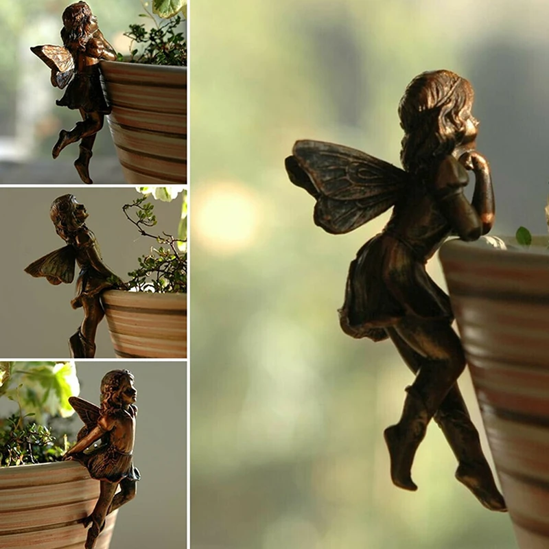 Mini Girl Hanging Cup Resin Decoration Fairy Combination Flower Basket Edge Decor for Garden Design Garden Pot Ornaments
Mini Girl Hanging Cup Resin Decoration Fairy Combination Flower Basket Edge Decor for Garden Design Garden Pot Ornaments