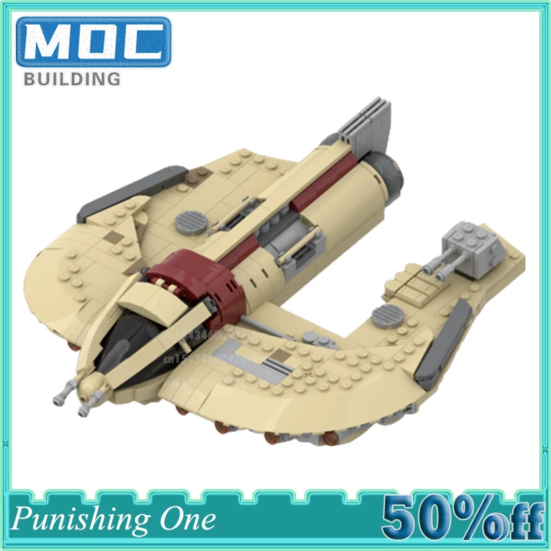 Star Movie MOC building blocks Punishing One-Dengar's Bounty Hunter Starfighter Spaceship Model Collector Series Toys gift
Star Movie MOC building blocks Punishing One-Dengar's Bounty Hunter Starfighter Spaceship Model Collector Series Toys gift