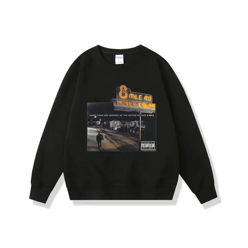 Rapper Men Women Vintage Hip Hop Pullover Eminem 8 Mile Ro Mobile Court Music From & Inspired By The Motion Picture Pullovers
Rapper Men Women Vintage Hip Hop Pullover Eminem 8 Mile Ro Mobile Court Music From & Inspired By The Motion Picture Pullovers