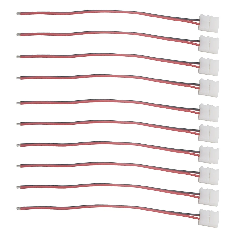 10pcs Single Color Flexible Solderless Indoor Home Quick Extension Cable 2 Pins Safety Easy Install LED Strip Connector
10pcs Single Color Flexible Solderless Indoor Home Quick Extension Cable 2 Pins Safety Easy Install LED Strip Connector