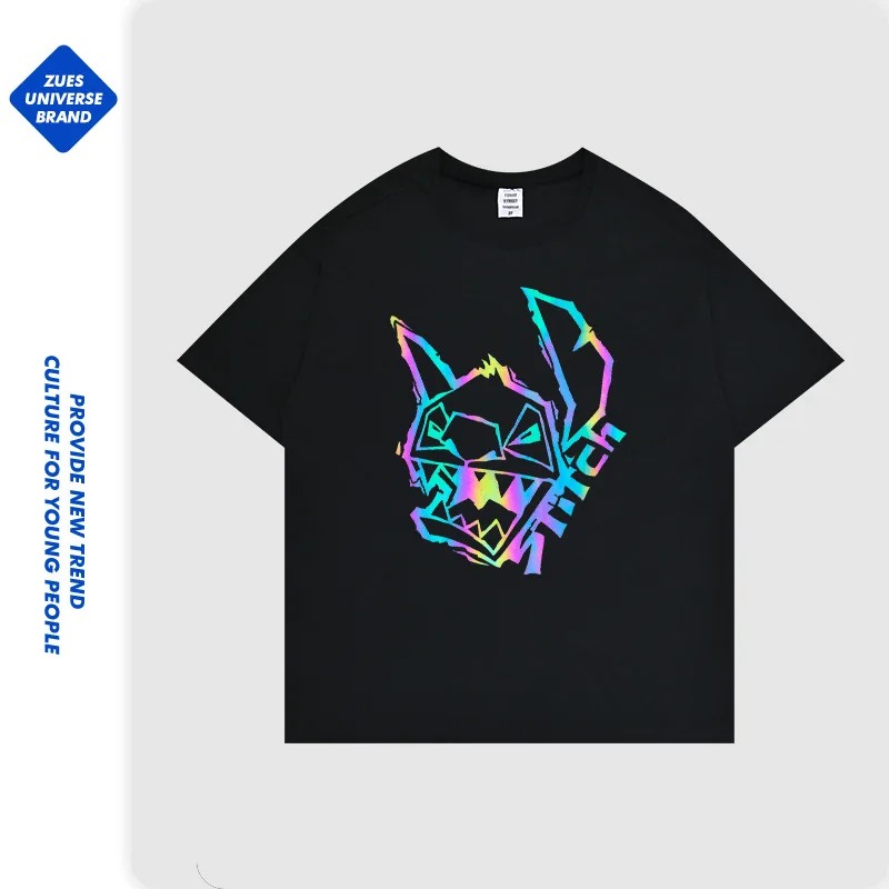 Stitch Print Short-sleeved T-shirt Men's Street Hip-hop Plus Size Loose Couple Wear Streetwear Anime Shirt Harajuku Shirt
Stitch Print Short-sleeved T-shirt Men's Street Hip-hop Plus Size Loose Couple Wear Streetwear Anime Shirt Harajuku Shirt