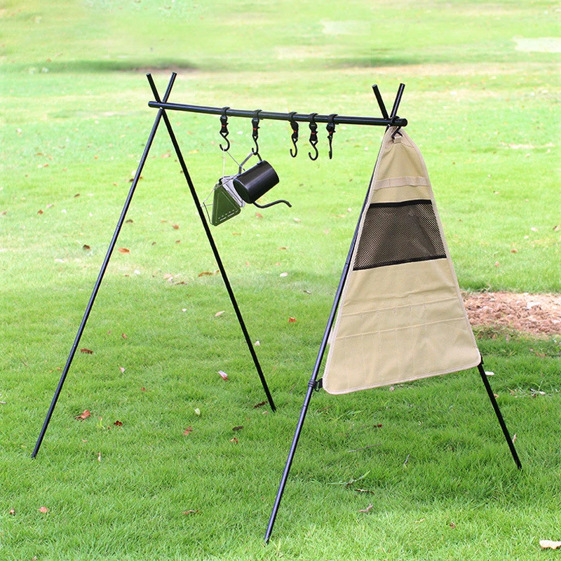 Outdoor Camping Cooking Rack Portable Detachable Shelf Aluminum Alloy Multi-function Lightweight Travel Stand With Hooks
Outdoor Camping Cooking Rack Portable Detachable Shelf Aluminum Alloy Multi-function Lightweight Travel Stand With Hooks