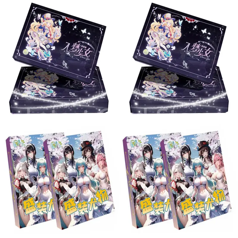 Sexy Girl Collection Card Booster Box Cherry Blossom Kiss Series 3D Goddess Change Laser Film Rounded Corner Thick Card Toy Gift
Sexy Girl Collection Card Booster Box Cherry Blossom Kiss Series 3D Goddess Change Laser Film Rounded Corner Thick Card Toy Gift