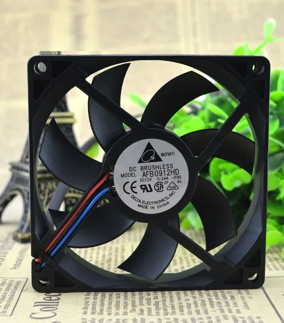 Double Ball Cooling Fan For Delta AFB0912HD 9020 9CM 12V 0.24A Chassis Server 3 Wire Cooling Fan
Double Ball Cooling Fan For Delta AFB0912HD 9020 9CM 12V 0.24A Chassis Server 3 Wire Cooling Fan