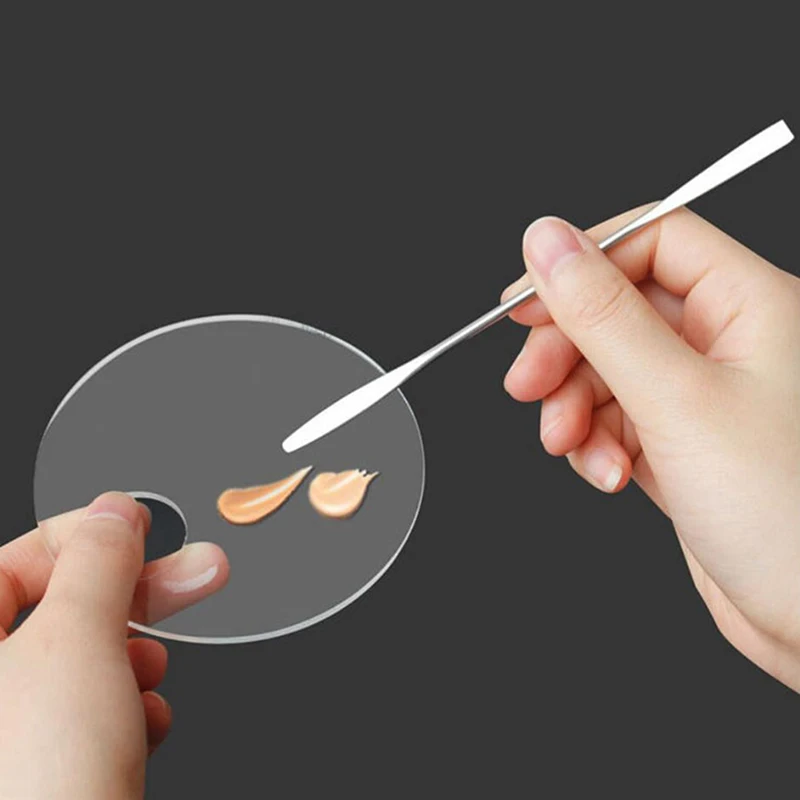 Acrylic Palette Spatula Rod Gel Foundation Eye shadow Mixing Cream Pigments Stainless Cosmetic for Makeup Nail Art Manicure
Acrylic Palette Spatula Rod Gel Foundation Eye shadow Mixing Cream Pigments Stainless Cosmetic for Makeup Nail Art Manicure