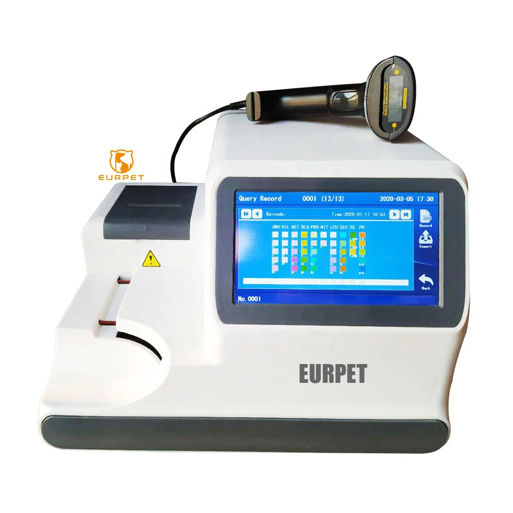 EURPET Veterinary Instrument High Performance Top Quality Urine Analyzer 7 Inch Display Urine Analyzer
EURPET Veterinary Instrument High Performance Top Quality Urine Analyzer 7 Inch Display Urine Analyzer