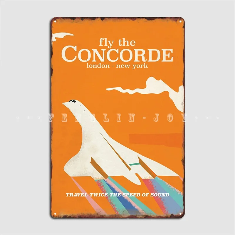 Fly The Concorde Vintage Travel Poster Poster Metal Plaque Club Home Painting Décor Pub Garage Designing Tin Sign Poster
Fly The Concorde Vintage Travel Poster Poster Metal Plaque Club Home Painting Décor Pub Garage Designing Tin Sign Poster