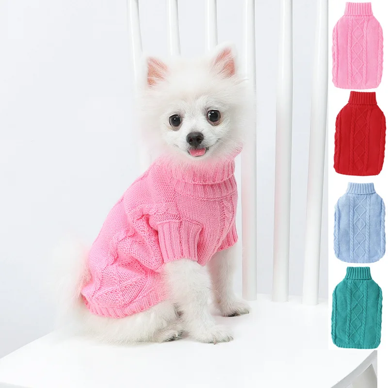 2023 New Dog Twist Texture Knitted Pullover Sweater Small Dog Spring and Autumn Two-legged Coat Cat Dog Clothes Pet Clothes
2023 New Dog Twist Texture Knitted Pullover Sweater Small Dog Spring and Autumn Two-legged Coat Cat Dog Clothes Pet Clothes