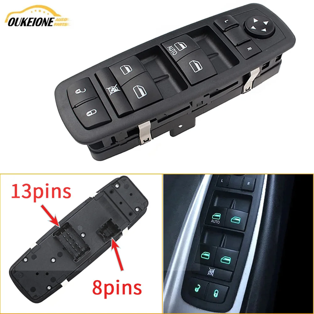 Electric Power Master Window Control Switch Lifter Button for Jeep Liberty Dodge Nitro Journey 2009 2010 4602632AC 4602632AF
Electric Power Master Window Control Switch Lifter Button for Jeep Liberty Dodge Nitro Journey 2009 2010 4602632AC 4602632AF