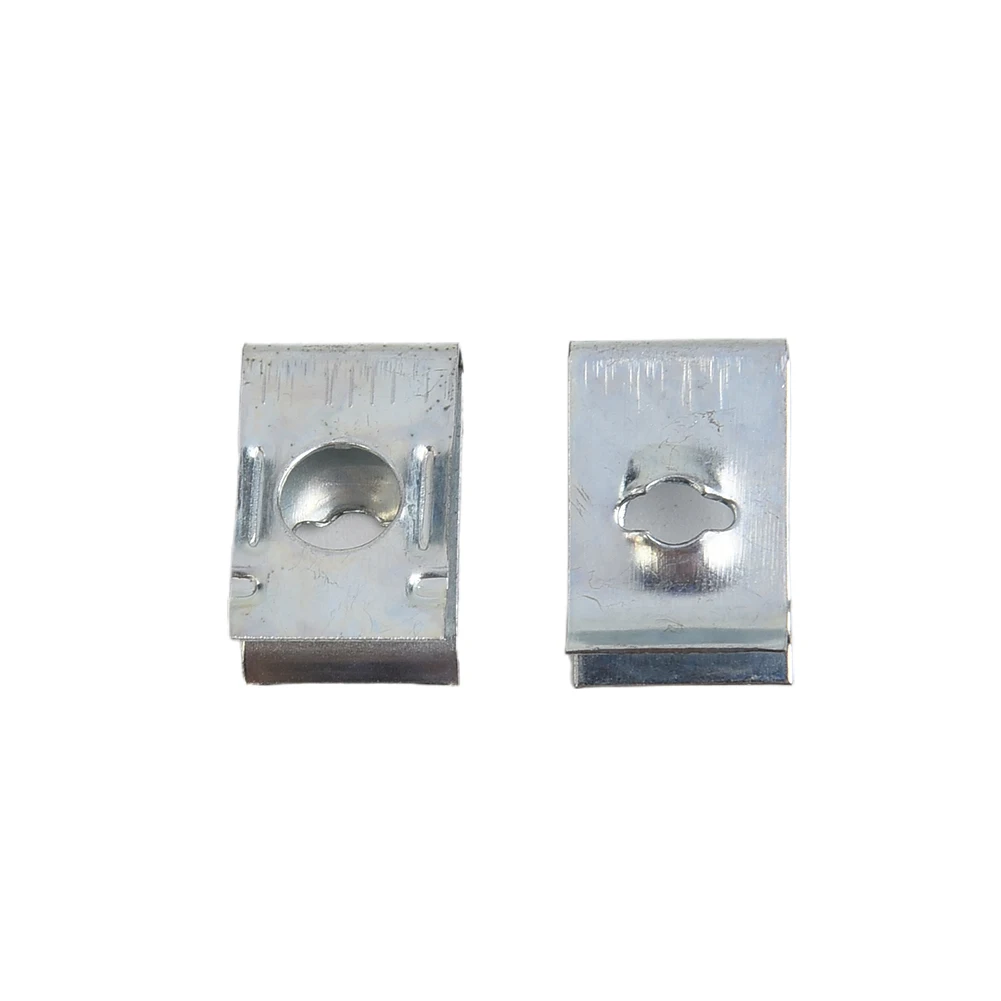 Thread U-nuts Universal Bumpers Fenders Screws Self tapping 50pcs Auto Fasteners Metal Panel Durable Practical
Thread U-nuts Universal Bumpers Fenders Screws Self tapping 50pcs Auto Fasteners Metal Panel Durable Practical