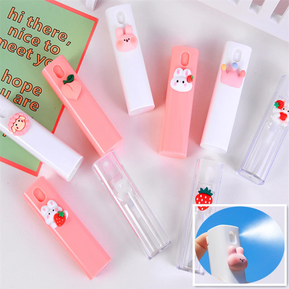 1 PC 10ML Cartoon Printed Transparent Empty Spray Bottles Plastic Mini Cosmetic Containers Refillable Bottle Perfume Atomizer
1 PC 10ML Cartoon Printed Transparent Empty Spray Bottles Plastic Mini Cosmetic Containers Refillable Bottle Perfume Atomizer