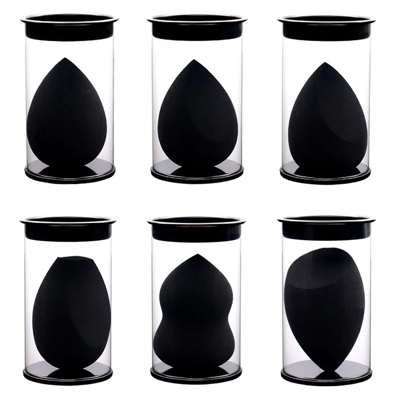 Black Makeup Sponge Cosmetic Egg Water Drop Cut Gourd Beauty Blender Founation Makeup Puff Tube Beauty Tool
Black Makeup Sponge Cosmetic Egg Water Drop Cut Gourd Beauty Blender Founation Makeup Puff Tube Beauty Tool