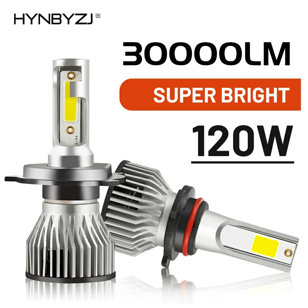 HYNBYZJ 2pcs H4 LED BULBS Headlight H7 H1 30000LM Car Lights H8 H9 H11 9005 Hb3 6000K Auto Fog Light LED Bulb 9006 12V 24V 
HYNBYZJ 2pcs H4 LED BULBS Headlight H7 H1 30000LM Car Lights H8 H9 H11 9005 Hb3 6000K Auto Fog Light LED Bulb 9006 12V 24V
